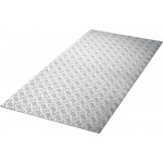 Алюминиевый рифленый лист ЗУБР Квинтет 600x1200x1.5 мм 53830