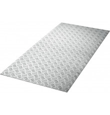 Алюминиевый рифленый лист ЗУБР Квинтет 600x1200x1.5 мм 53830