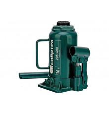 Домкрат гидравлический бутылочный СИБРТЕХ 16 т, 205-400 мм 50808