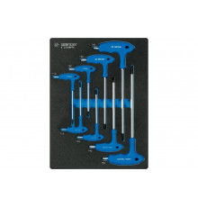 Набор ключей TORX L-тип, ложемент, 8 предметов KING TONY 9-22308PRV