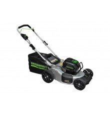Аккумуляторная бесщеточная газонокосилка Greenworks GD82LM51 2502007