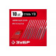 Набор надфилей ЗУБР в чехле 10 шт. 140 мм 1605-H10