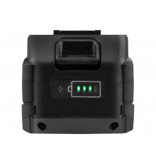 Аккумулятор Kolner 18В UNI-M Standard, 3.0Ач, KB 18-3ST-01, Li-lon, индикатор заряда, прорезиненный корпус, защита от перегрева, КЗ, перезаряда 8080118006