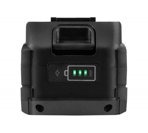 Аккумулятор Kolner 18В UNI-M Standard, 3.0Ач, KB 18-3ST-01, Li-lon, индикатор заряда, прорезиненный корпус, защита от перегрева, КЗ, перезаряда 8080118006