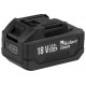 Аккумулятор Kolner 18В UNI-M Standard, 3.0Ач, KB 18-3ST-01, Li-lon, индикатор заряда, прорезиненный корпус, защита от перегрева, КЗ, перезаряда 8080118006
