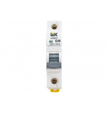 Автоматический выключатель IEK ARMAT M06N 1P C 20А AR-M06N-1-C020