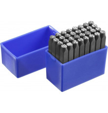 Буквенные клейма Зубр, шрифт 5 мм 21503-05_z01