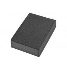Губка шлифовальная четырехсторонняя AL2O3 средняя жесткость (100x68x26 мм; Р80) DEXX 35637-080
