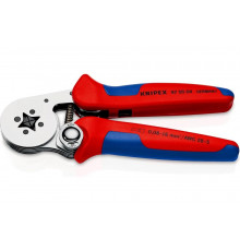 Пресс-клещи Knipex квадратный обжим L-180 мм KN-975504