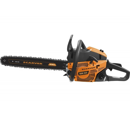Бензиновая пила CARVER rsg 362 картон 20", цепь profi 0,325-1,5-76зв. 01.004.00049