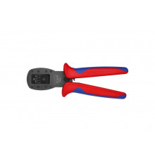 Пресс-клещи для штекеров KNIPEX Micro-Fit Molex, 3 гнезда, AWG 30-26/24-22/20, L-190 мм KN-975425