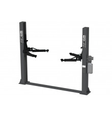 Двухстоечный подъемник KraftWell г/п 3200 кг. электрогидравлический, высота 2824 мм., сеть 380 В, упр. стопорами на 2-х колоннах KRW3DLM