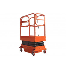 Ножничный передвижной полуэлектрический подъемник TOR GTJY (от сети) 240 кг, 4 м 1009021