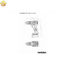 Аккумуляторная дрель-шуруповерт Metabo PowerMaxx BS 12 BL Q 601039500