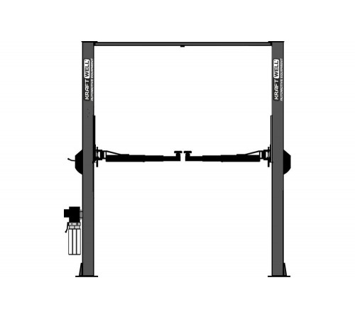 Двухстоечный электрогидравлический подъемник KraftWell г/п 4000 кг KRW4ELH2