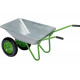 Тачка садовая СИБРТЕХ 2-х колесная, грузоподъемность 120 кг, объем 65 л 689135