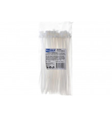 Нейлоновая стяжка RUCELF белая, 5x200 мм СТБ-5x200-Б КА-00007111