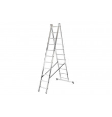 Алюминиевая двухсекционная лестница Вихрь ЛА 2х11 73/5/1/27