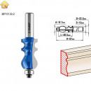 ЗУБР 22.2 x 40.5 мм, хвостовик 12 мм, фреза кромочная фигурная №2 28713-22.2 Профессионал