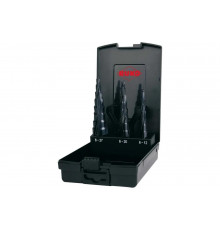 Набор ступенчатых сверел (3 шт; S1, M2, L3) RUKO 101087PRO