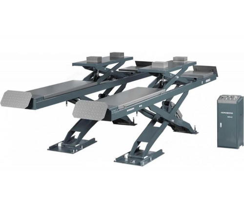 Подъемник ножничный NORDBERG для сх-разв 5.5т, 380В, 2 уровня, серый N635-5,5G_380