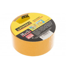 Клеящая двухсторонняя лента STAYER 38 мм, 5 м 1221-38-05