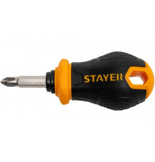 Переставная отвертка STAYER Hercules-Mini 2-in-1 38 мм PH2/SL6 2511_z02