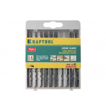 Набор полотен по дереву и металлу KRAFTOOL EU-хвост., 10 шт 159590-H10