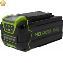 Воздуходув аккумуляторный GreenWorks 40V, с 1хАКБ 4 Ач c USB и ЗУ 2400807USB4