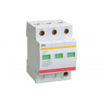 Разрядник IEK ОПС1-C, 3P, ИЭК, MOP20-3-C