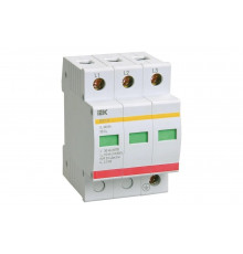 Разрядник IEK ОПС1-C, 3P, ИЭК, MOP20-3-C