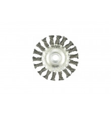 Щетка плоская для УШМ (100 мм; М14; крученая проволока 0,8 мм) MTX 74643