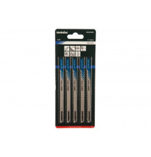 Пилки по стали и цветным металлам T318B (106х2 мм, HSS, 5 шт.) Metabo 623697000