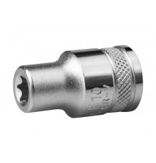 Торцовая головка "INDUSTRIE QUALITAT" хромосатинированная (внутренний TORX, 1/2", Е10) Kraftool 27810-10_z01