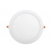 Светильник IEK, ДВО 1610 белый, круг LED 24вт 6500 IP20 LDVO0-1610-1-24-6500-K01