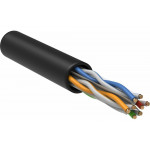 Витая пара IEK ITK U/UTP кат.5E 4х2х24AWG LDPE черный 305м LC3-C5E04-139
