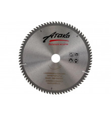 Диск пильный (250 мм; 80T; 30 мм) для алюминия и пластика профи АТАКА 8077880
