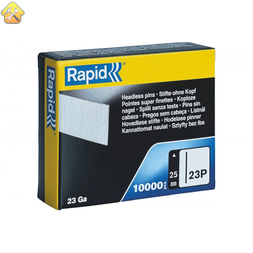 RAPID тип 23P, 25 мм, 10000 шт, закаленные, гвозди супертвердые 5001360