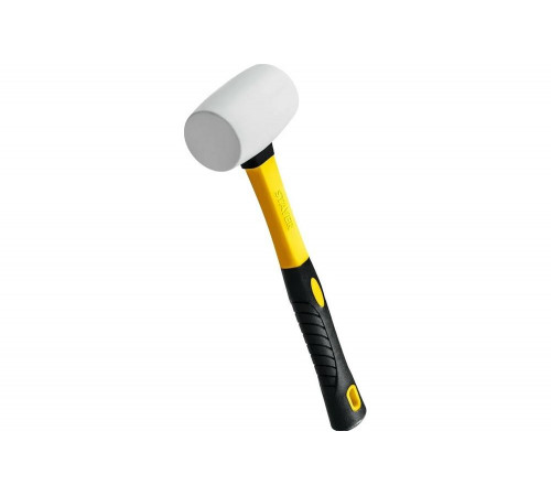 STAYER 230 г, киянка резиновая белая с фиберглассовой ручкой 20533-230 Professional