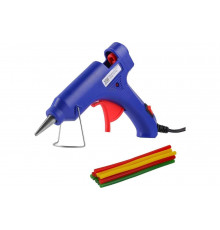 Клеевой термопистолет DEKO DKGG20 20Вт, SET5, с набором цветных клеевых стержней 063-4967