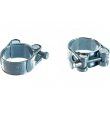 Металлические хомуты СИБРТЕХ, силовые, 36-39мм, ширина 20мм, шарнирный, W1, 2шт 47523