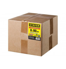 Полипропиленовый дюбель-гвоздь Stayer потайный бортик 8x80 мм 800 шт. 30641-08-080