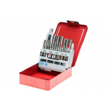 Набор ручных метчиков HSS M3-M12 + вороток, 22шт RUKO 245002