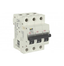 Автоматический выключатель IEK ARMAT M06N 3P D 3А AR-M06N-3-D003