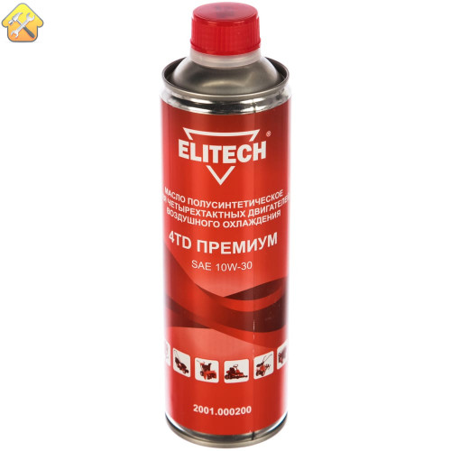 Elitech 2001.000200 - надежное моторное масло для 4-х тактных двигателей