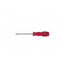 Крестовая отвертка KING TONY Phillips №2, 100 мм, силовая, пластиковая ручка 14810204