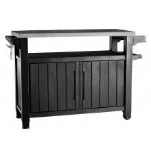 Столик для барбекю Keter UNITY XL 207 L графит 230419