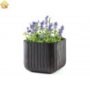 Кашпо Keter CUBE PLANTER M, 22 л, коричневый 230226