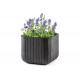 Кашпо Keter CUBE PLANTER M, 22 л, коричневый 230226