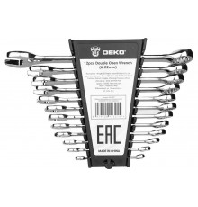 Набор комбинированных гаечных ключей DEKO DKHT12 (12 предметов) 065-0972